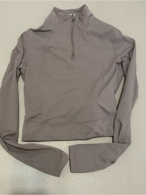 90 Degree By Reflex Women's Half-Zip Performance Pullover small yoga active crop